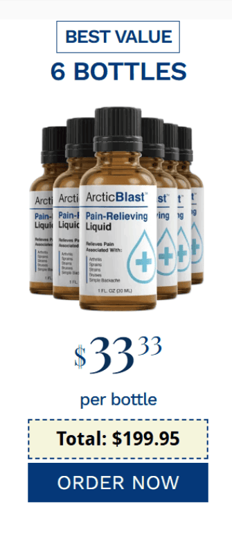 Arctic Blast 6 bottle
