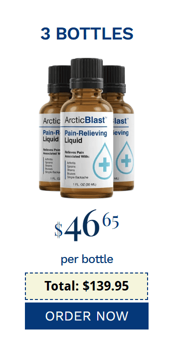 Arctic Blast 3 bottles